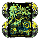 Slime Balls Accelerator Vomit Mini Black 99a 58mm Skateboard Wheels