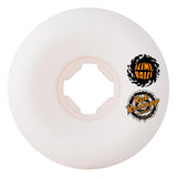 Slime Balls Roskopp Face Two Reissue White Hardline 95a 54mm Skateboard Wheels