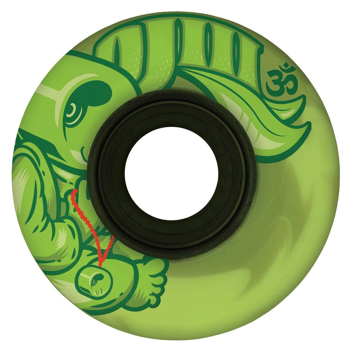 OJ Cru-Zen Mini Super Juice Emerald Marble Swirl 78a 55mm Skateboard Wheels