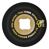 OJ Double Duro Black Gum Mini Combo 99a/95a 58mm Skateboard Wheels