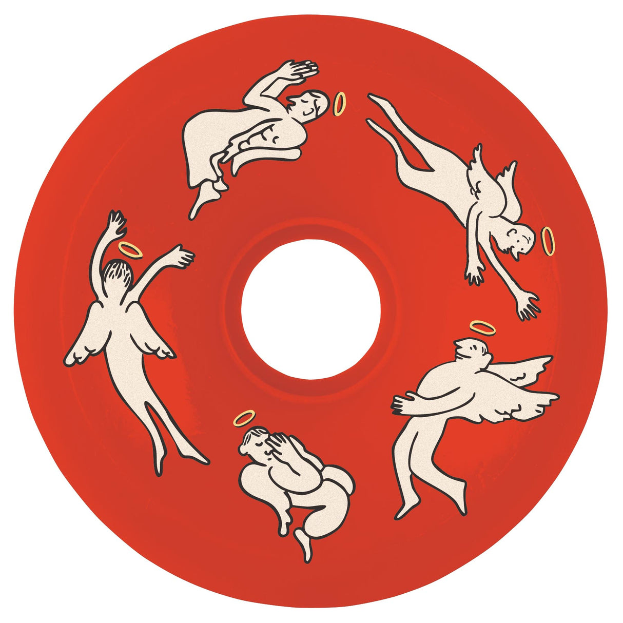 OJ Nick Boserio Holy Angels Mini Super Juice Red 78a 55mm Skateboard Wheels