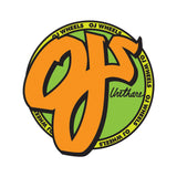 OJ John Worthington Elite White Hardline 99a 54mm Skateboard Wheels