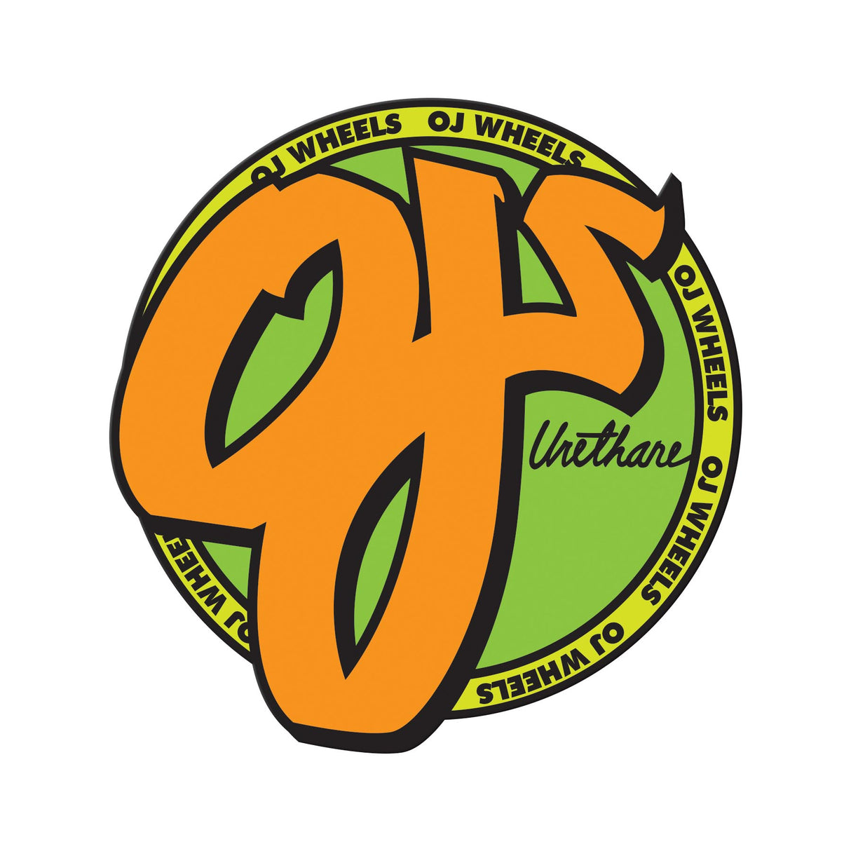 OJ Screaming Hand Original Black 101a 56mm Skateboard Wheels