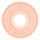 Ricta Clouds Glow In The Dark Red 78a 55mm Skateboard Wheels