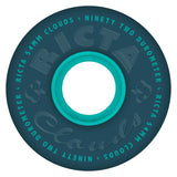 Ricta Clouds Navy 92a 54mm Skateboard Wheels