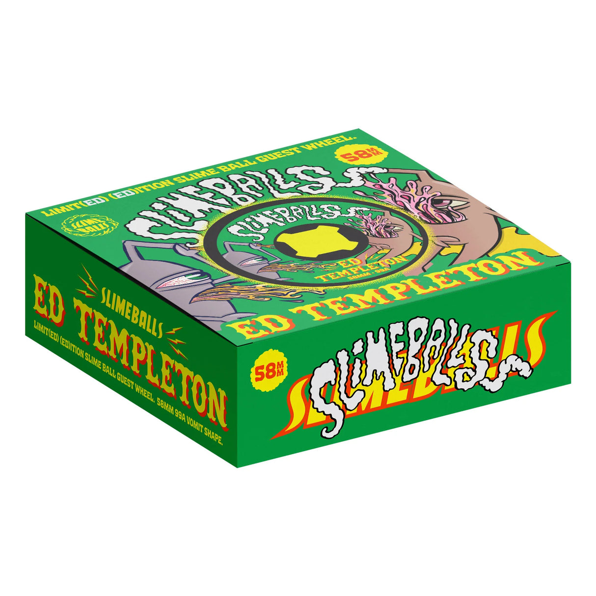 Slime Balls Ed Templeton Vomits Black 99a 58mm Skateboard Wheels