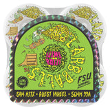 Slime Balls 56mm Sam Hitz White Full Combo 99a Skateboard Wheels
