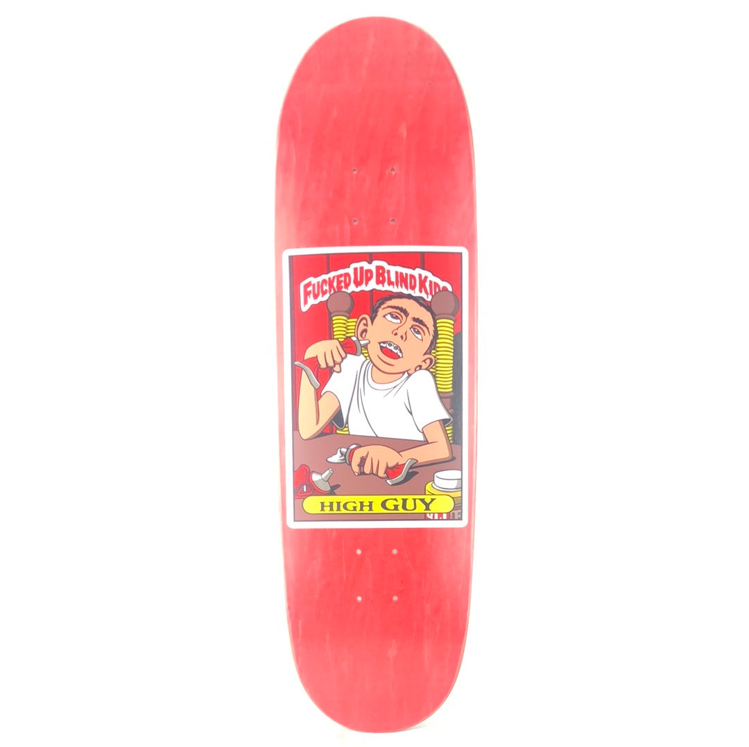 Blind Fucked Up Blind Kids High Guy Multi Color Size 9" Skateboard Deck