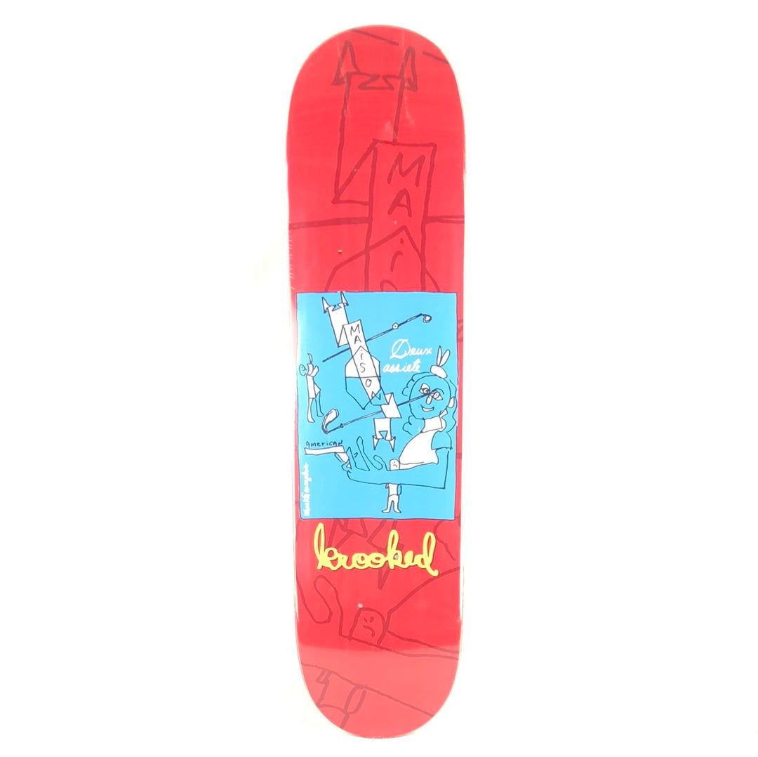 Krooked Mark Gonzales Maison American Team Red/Blue 7.75