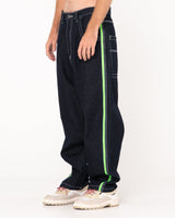 Rusty Flip Daddy Baggy Red Dawg Blue Denim Jeans