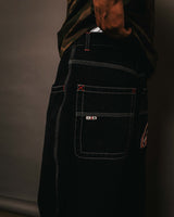 Rusty Turbo Baggy Black Out Denim Jeans