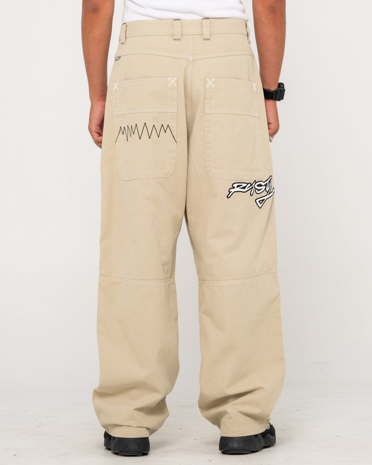 Rusty Step-Stone Baggy Abbey Stone Pants