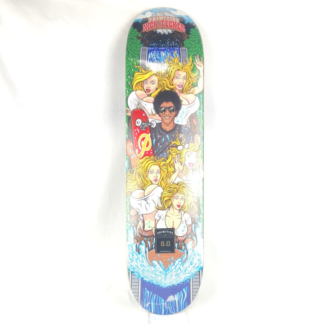 Primitive Nick Tucker Log Jammer Green/Blue/Multi Color Size 8.0