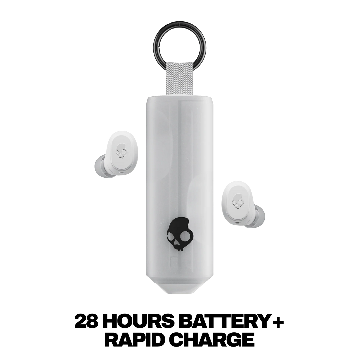 Skullcandy Dime 360 Bone Wireless Earbuds