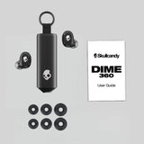 Skullcandy Dime 360 Black Wireless Earbuds