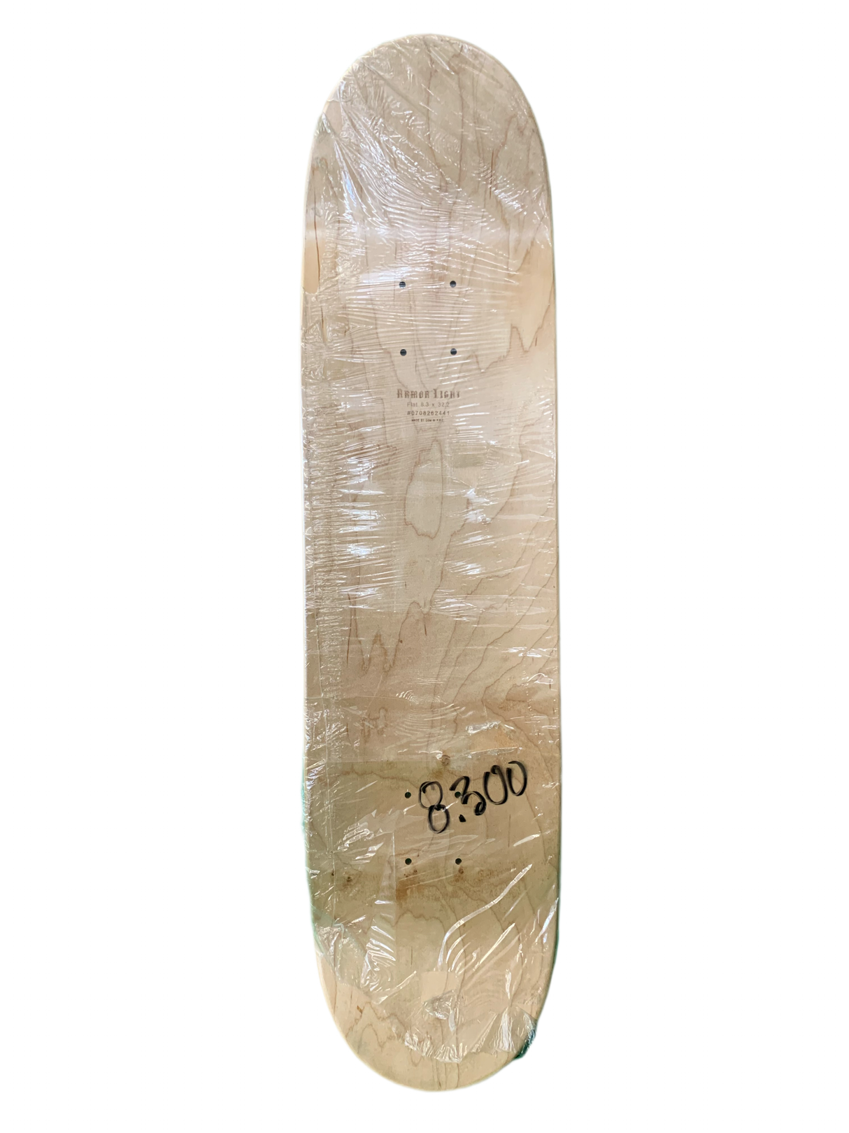Darkstar Armor Light Grey/Blue 8.3" Classic Skateboard Deck