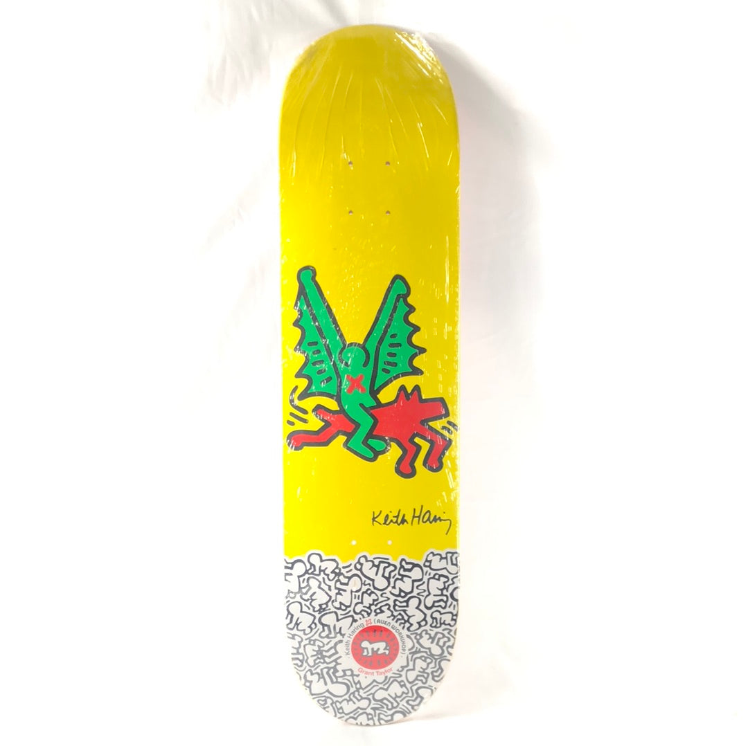 Alien Workshop x Keith Haring Grant Taylor Dragon On A Dog Yellow
