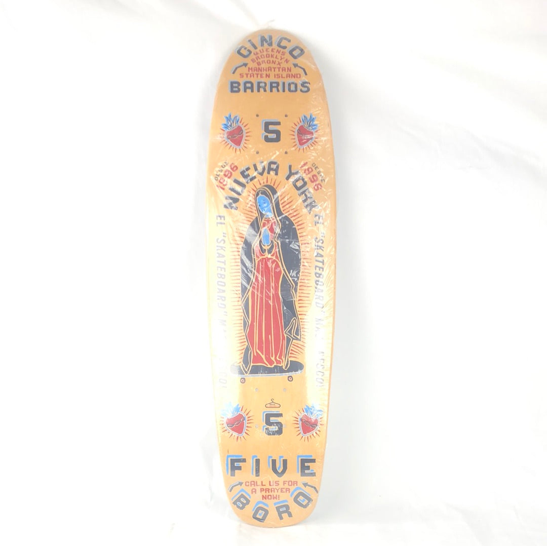 5 Boro Marry Skating Graphic Blank/Black/Blue/Red Size 7.5 Shaped Skateboard Deck