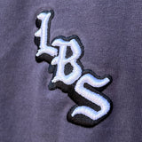 Long Beach Skate Co LBS Long Side Navy Oversized S/s Shirt