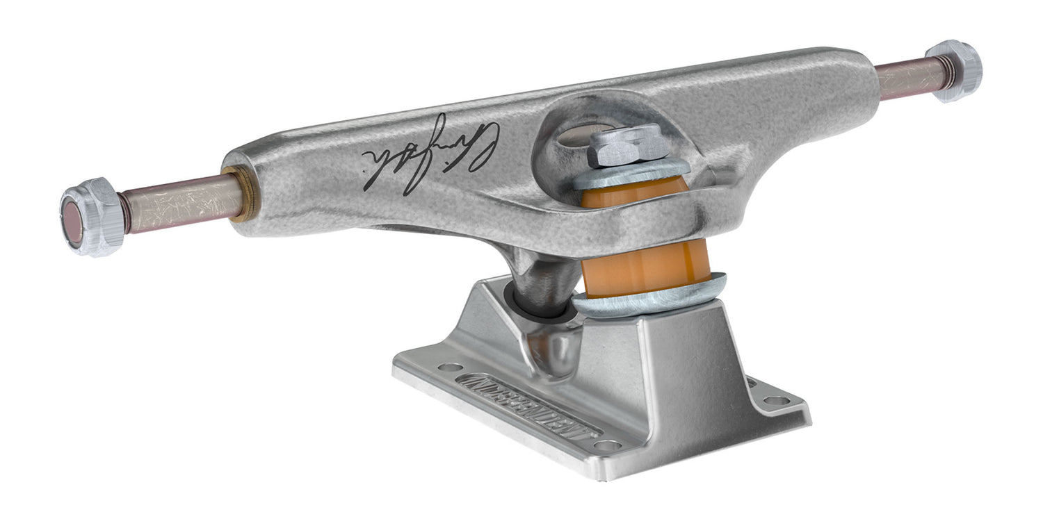 Independent Stage 11 Forged Titanium Chris Joslin Sticker Slap Pro Polished Silver Skateboard Trucks