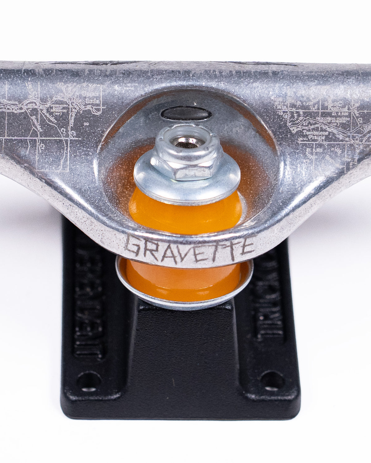 Independent Stage 11 Hollow David Gravette Pro Silver Black Standard Trucks