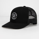 Brixton Oath III Black Mesh Trucker Snapback Hat