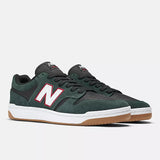 New Balance Numeric 480 Forest Green Black Shoes