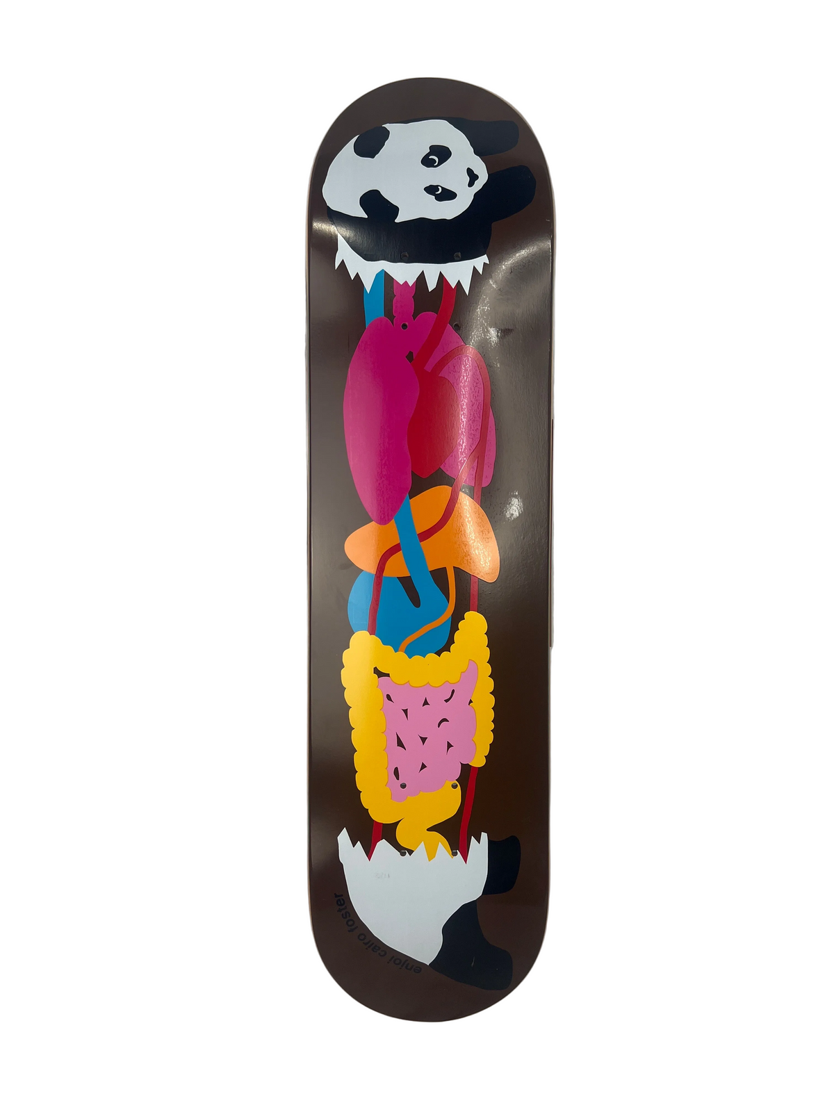 Enjoi Cairo Foster Gutsy Brown White Red SIze 7.75