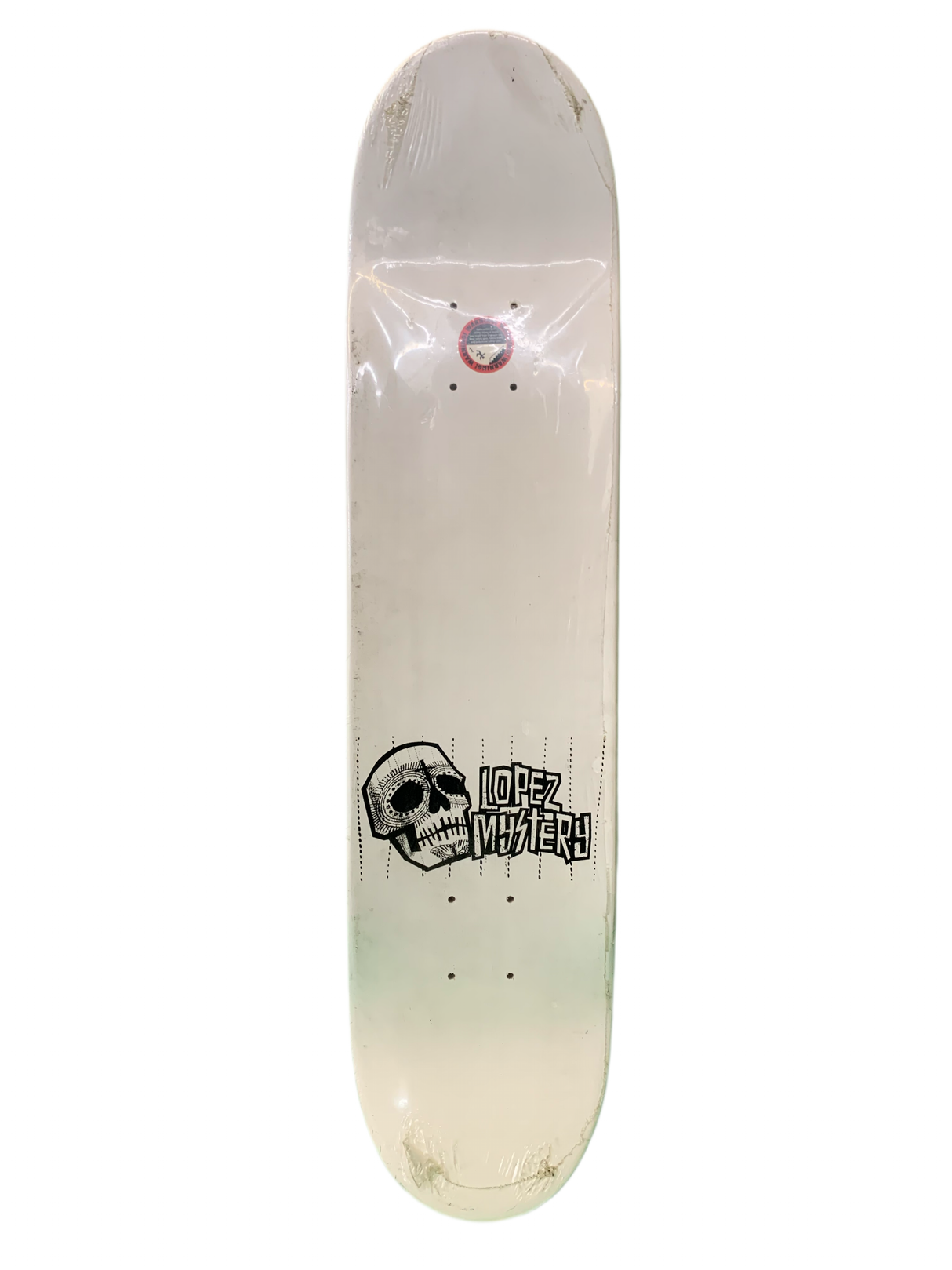 Mystery Adrian Lopez Signed Jack Box 7.5" Classic Skateboard Deck