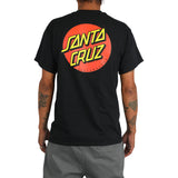 Santa Cruz Classic Dot S/s Heavyweight Shirt Black