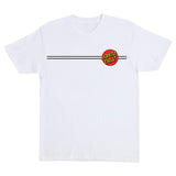 Santa Cruz Classic Dot S/s Heavyweight Shirt White