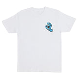 Santa Cruz Screaming Hand S/s Heavyweight Shirt White