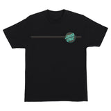 Santa Cruz Other Dot Heavyweight Black Brown Teal S/s Shirt