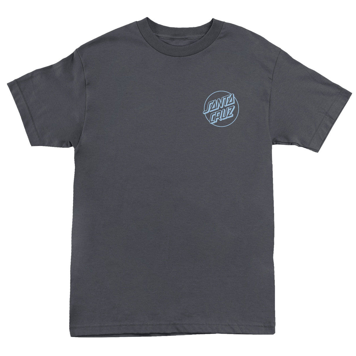 Santa Cruz Opus Dot Charcoal Sky Blue  S/s Shirt