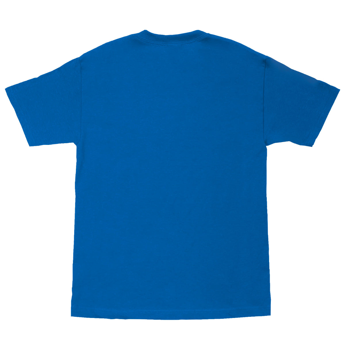 Independent Bar Logo S/s Heavyweight Shirt Royal with Red