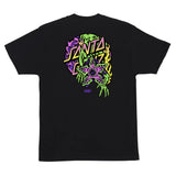 Santa Cruz Stranger Things Demogorgon Dot Black Heavyweight S/s Shirt