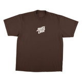 Santa Cruz Razor Dot Center Mocha Brown Heavyweight S/s Shirt
