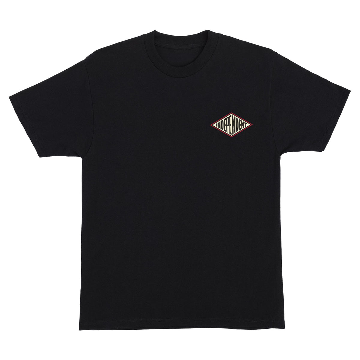 Independent FTR Cap S/s Heavyweight Shirt Black