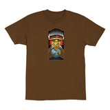 Santa Cruz Kendall EOTW Front S/s Heavyweight Shirt Brown