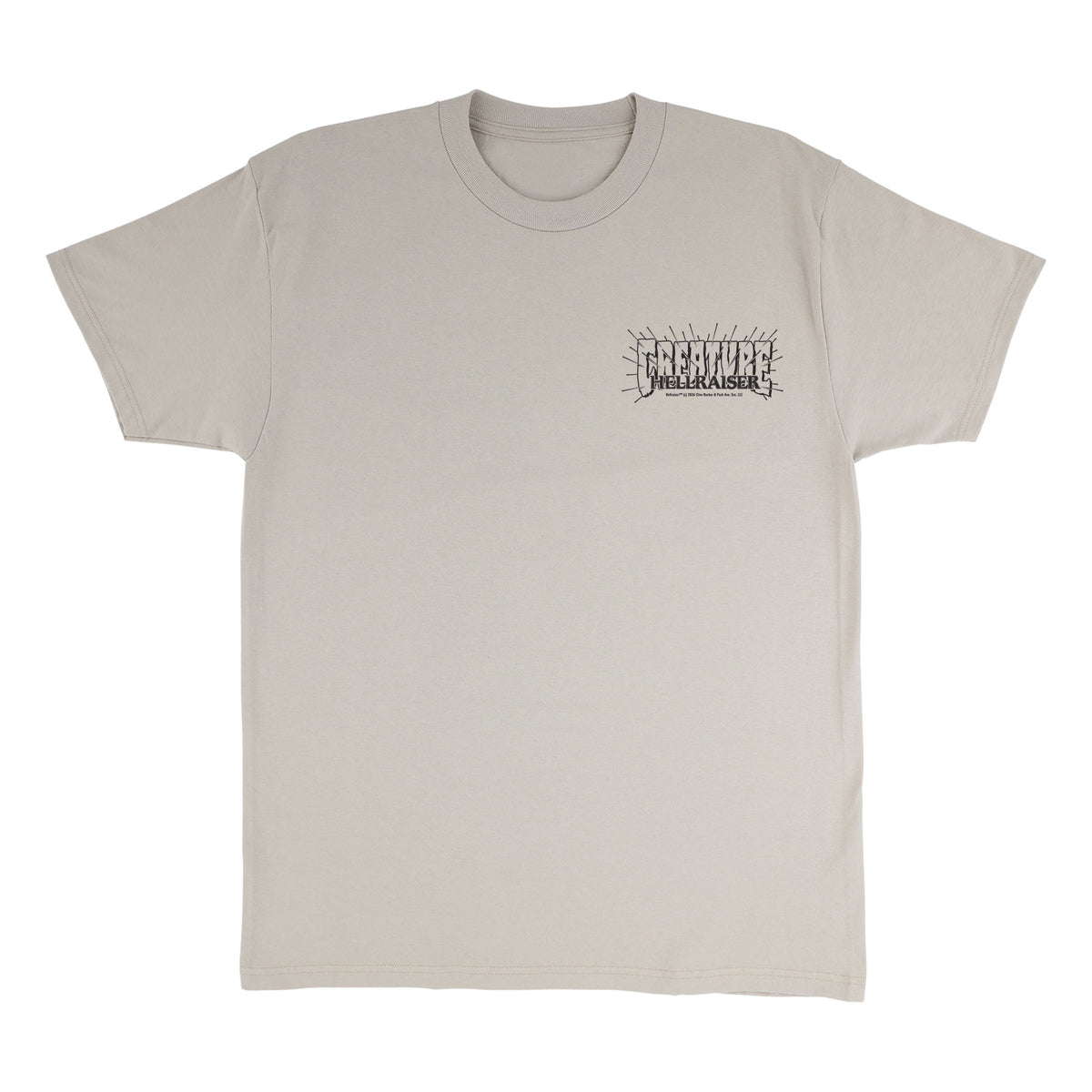 Creature Hellraiser S/s Heavyweight Shirt Storm Grey Pigment