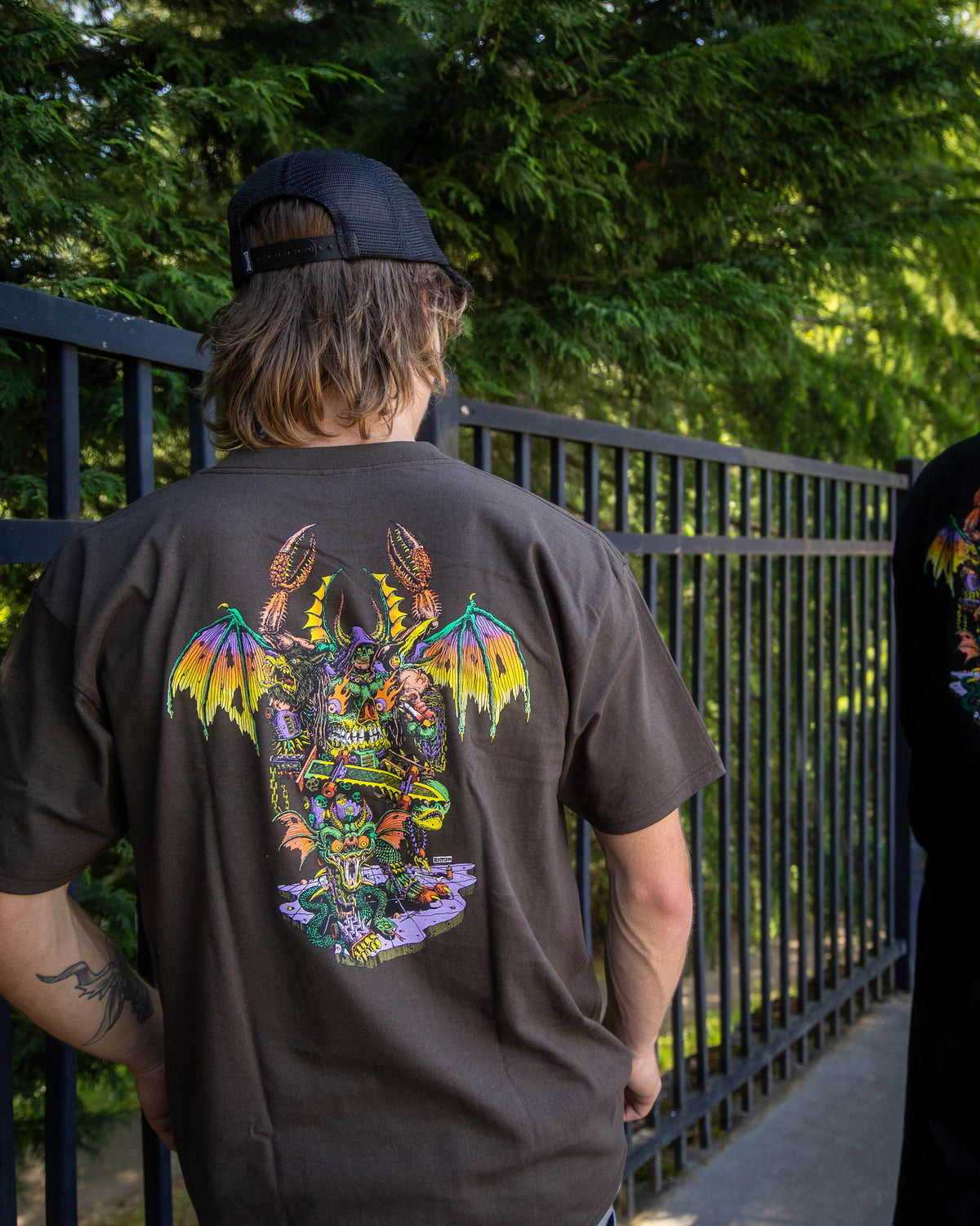 Creature Hallucination Beast S/s Heavyweight Shirt Black