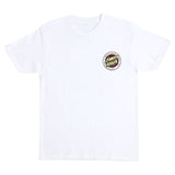 Santa Cruz Mas Loco Dot S/s Heavyweight Shirt White