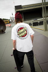 Santa Cruz Mas Loco Dot S/s Heavyweight Shirt White