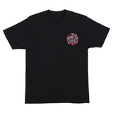 Santa Cruz Tartan Plaid Dot S/s Heavyweight Shirt Black