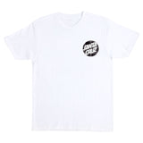 Santa Cruz Tartan Plaid Dot S/s Heavyweight Shirt White