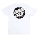 Santa Cruz Tartan Plaid Dot S/s Heavyweight Shirt White