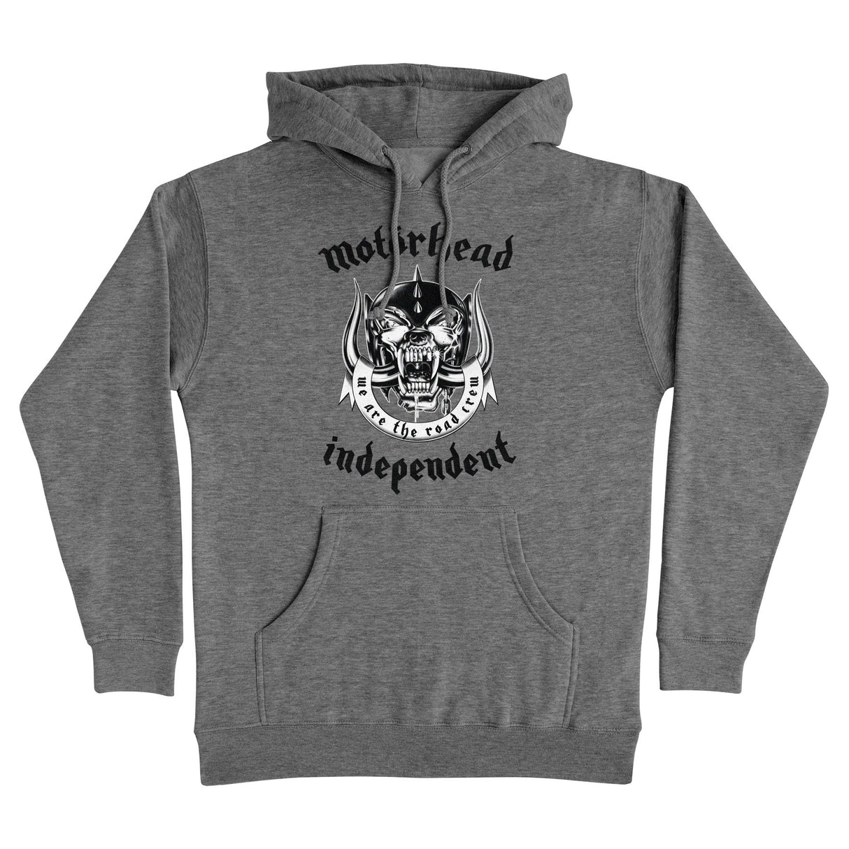 Independent Motorhead Warpig Gunmetal Heather Hooded Sweatshirt