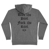 Independent Motorhead Warpig Gunmetal Heather Hooded Sweatshirt