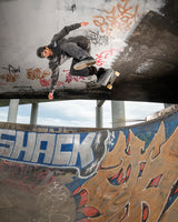 Santa Cruz Razor Dot Center Heavyweight Pigment Black Hooded Sweatshirt