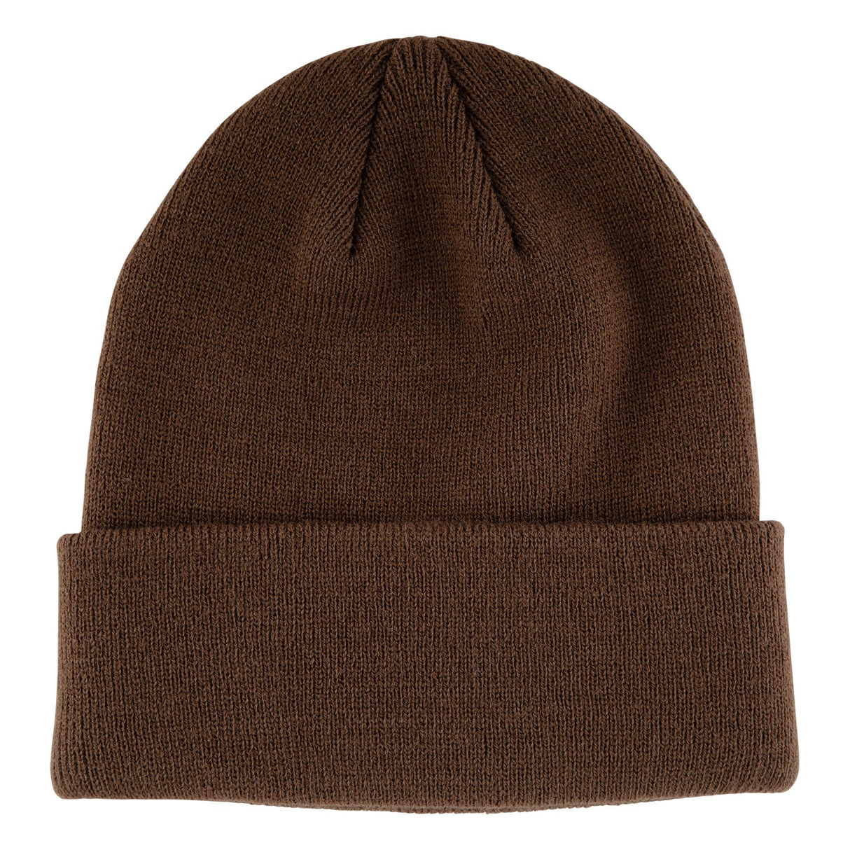 Creature Logo Outline Long Shoreman Hat Dark Brown Beanie